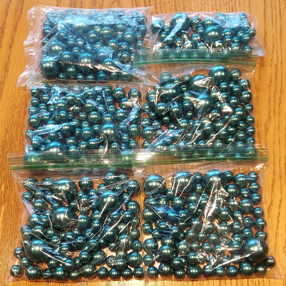 Teal Beads & New Clear Gel Bead Table Decorations For Wedding, Parties, Holidays